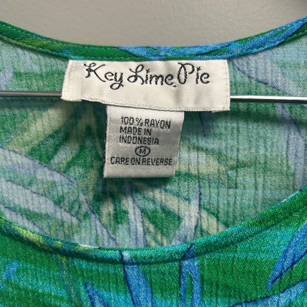 Key Lime Pie Green and Blue Dress